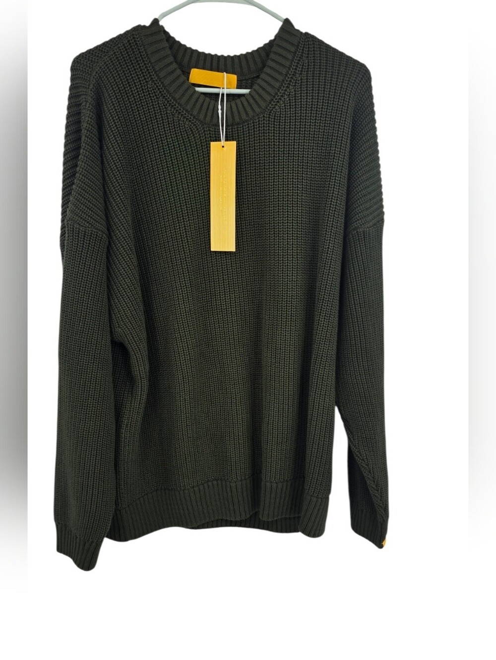New Yellow Lab Chunky Sweater XL
